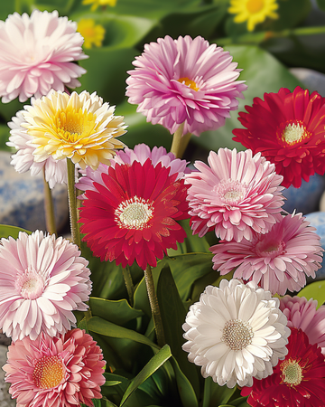 Isokukkaiset sekoitetut päivänkakkarasiemenet (Bellis perennis) – kaksivuotinen kukka