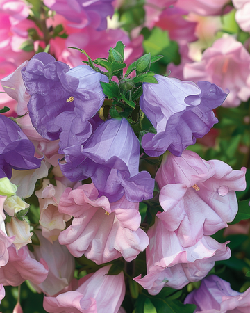 Canterbury Bells -sekasiemenet (Campanula medium) – kaksivuotinen sekoitus