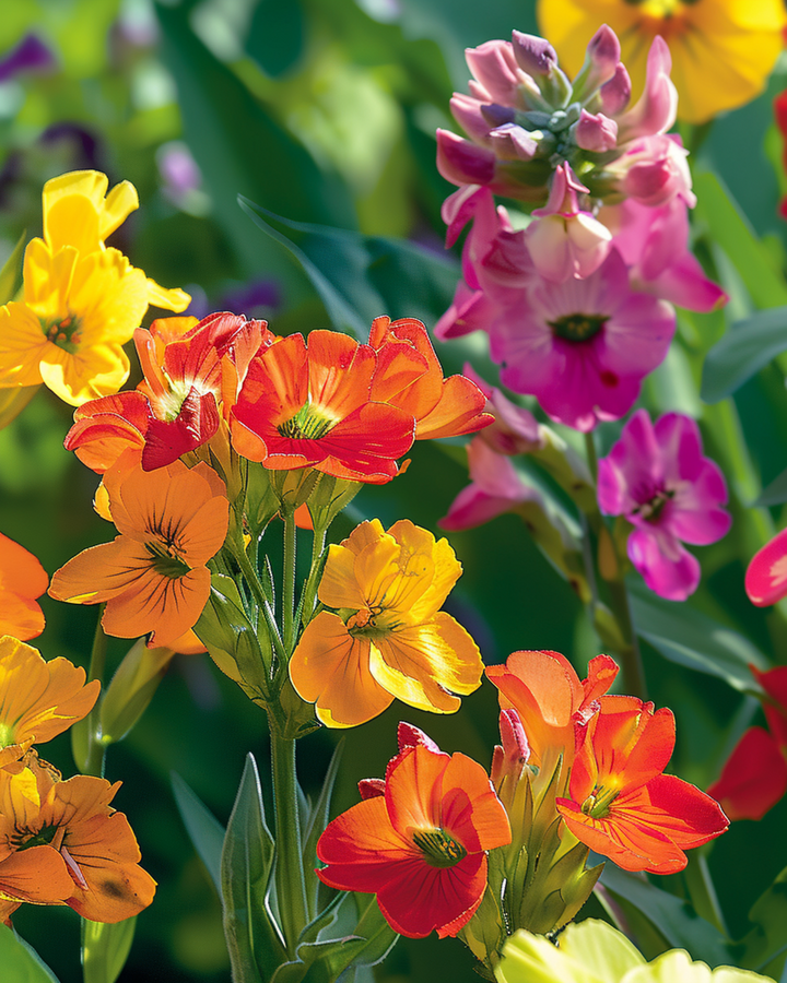 Wallflower Fair Lady -siemenet (Erysimum cheiri) – kaksivuotinen kukka