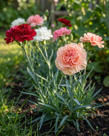 Carnation Grenadin Mixed (Dianthus caryophyllus) – kaksivuotiset sekasesiemenet SeedsChoicelta