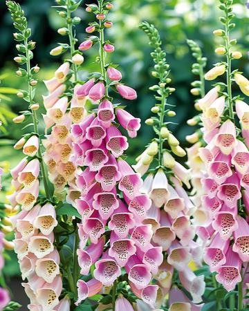 Mixed Colors 140 Cm Horti Tops -siemenet (Digitalis purpurea) – kaksivuotinen kukka