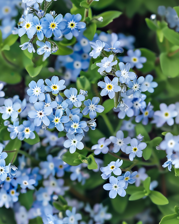 Sininen lemmikki Cottage Garden -siemenet (Myosotis alpestris) – kaksivuotiset kukkasiemenet