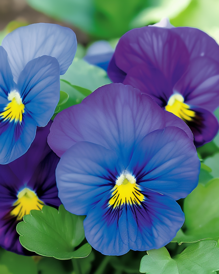 Orvokin Ullswater siemenet (Viola wittrockiana) – kaksivuotinen kukka