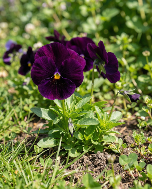 Orvokki Swiss Giants Berna (Viola wittrockiana) – kaksivuotiset kukkasiemenet SeedsChoice-verkkokaupasta