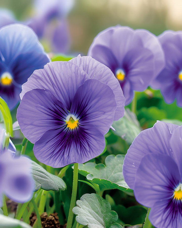 Orvokki Celestial siemenet (Viola wittrockiana) – kaksivuotinen kukka