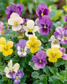 Viola Bambini -siemenet Viola Cornuta kaksivuotinen sekakukka