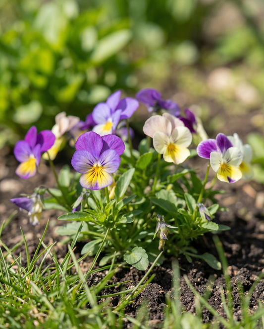 Bambini Mixed (Viola cornuta) – biennial flower seeds from SeedsChoice
