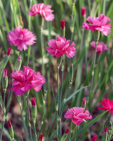 Maiden Pink Carmine Rose -siemenet (Dianthus deltoides) – monivuotinen