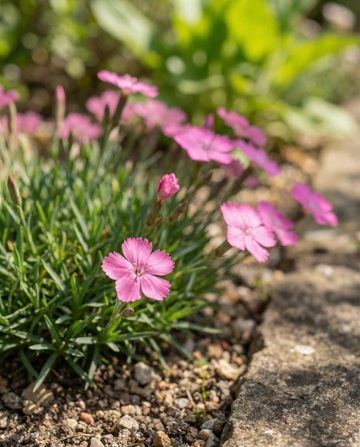 Maiden Pink Carmine Rose (Dianthus deltoides) – monivuotiset siemenet SeedsChoice-verkkokaupasta