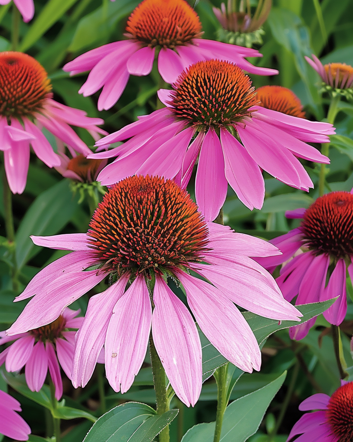 Punahatun siemenet (Echinacea purpurea) – monivuotinen kukka