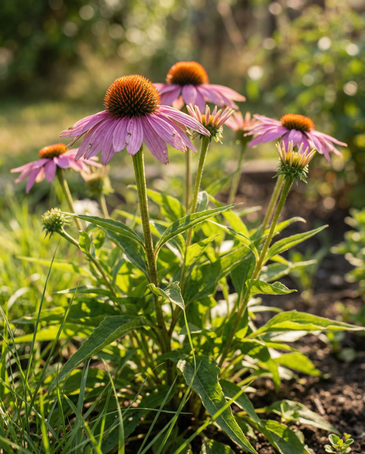Punahattu (Echinacea purpurea) – monivuotiset kukkasiemenet SeedsChoice-verkkokaupasta