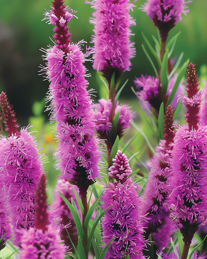 Sulkapallo-siemenet (Liatris spicata) – monivuotinen kukka