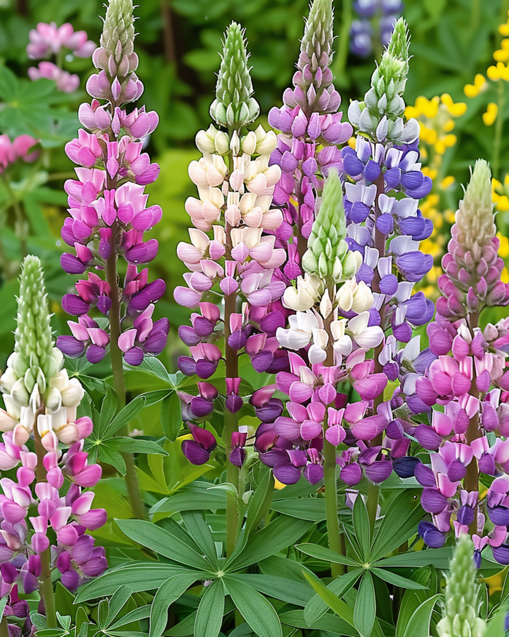 Lupin Russell Hybrids Mixed -siemenet (Lupinus polyphyllus) – monivuotinen kukka