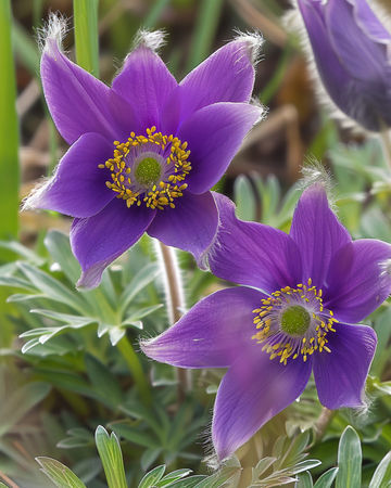 Kylmänkukan siemenet (Pulsatilla vulgaris) – monivuotinen kukka
