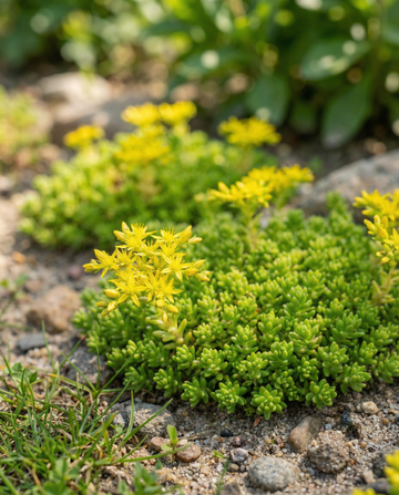 Keltainen maksaruoho (Sedum acre) – monivuotiset siemenet SeedsChoicesta