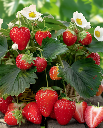 Mansikan siemenet Rainbow Treasure F1 (Fragaria ananassa) – monivuotinen