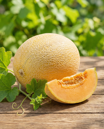 Meloni Orange Pineapple (Cucumis melo) – yksivuotiset vihannessiemenet SeedsChoice-verkkokaupasta