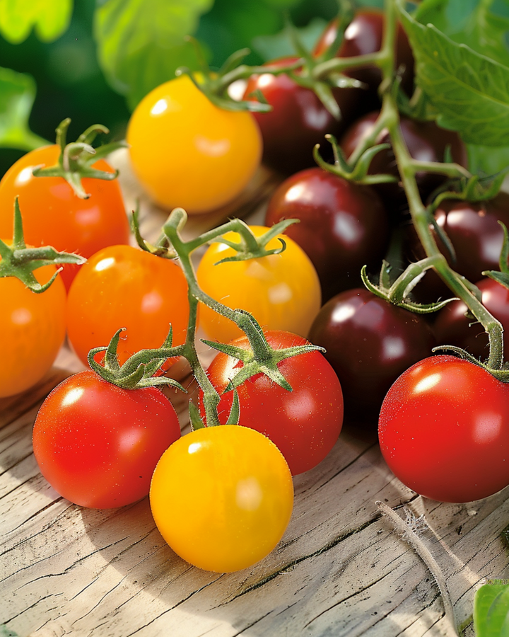 Cherry Tomato Mix 4 Varieties seeds (Solanum lycopersicum) – annual vegetable