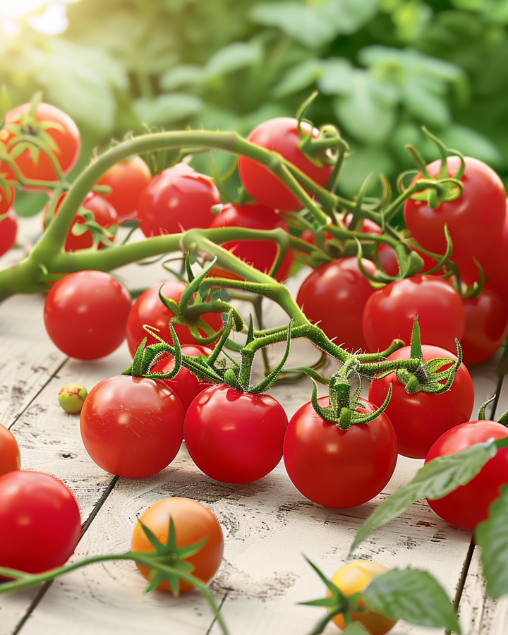 Cherry Tomato Super Sweet 100 F1 seeds (Solanum lycopersicum) – annual vegetable