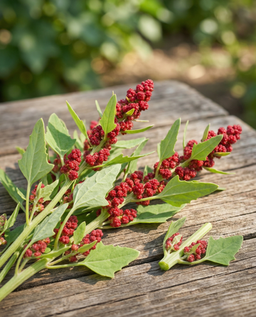Mansikkapinaatti (Chenopodium capitatum) – yksivuotisen vihanneksen siemenet SeedsChoicelta