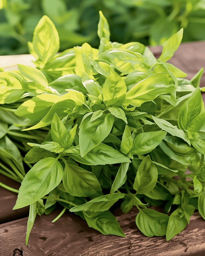 Sitruunabasilikaansiemenet (Ocimum basilicum) – yksivuotinen yrtti