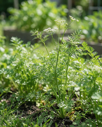Korianteri Slow Bolting Fine Leaf (Coriandrum sativum) – yksivuotiset yrttisiemenet SeedsChoicelta