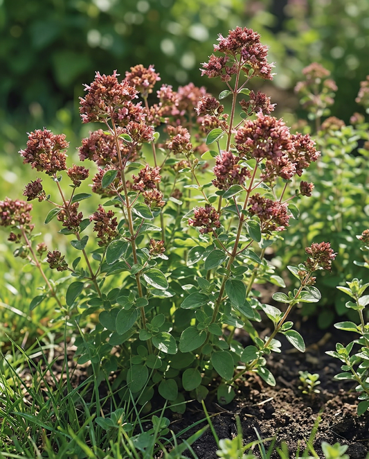 Oregano Rose Flowering (Origanum vulgare) – perennial herb seeds from SeedsChoice