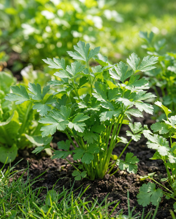 Persilja Amsterdamse Snij (Petroselinum crispum) – yksivuotiset yrtinsiiemenet SeedsChoicelta