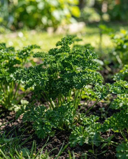 Persilja Thujade (Petroselinum crispum) – yksivuotiset yrtinsiemenet SeedsChoicelta
