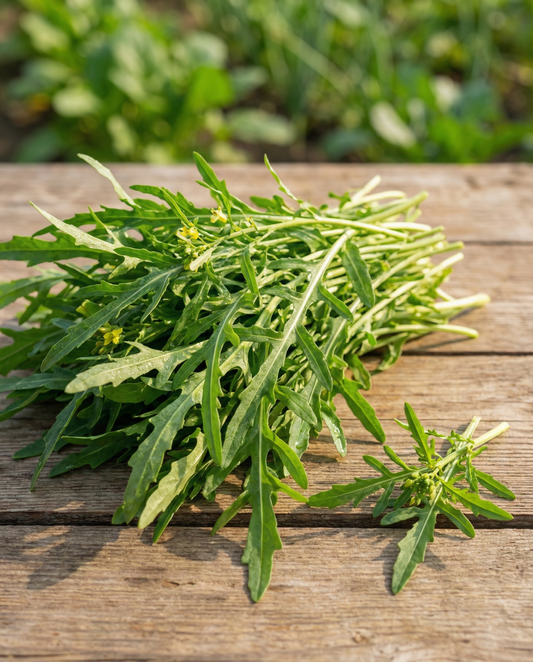 Villiraketti Leaf Green (Diplotaxis tenuifolia) – monivuotiset vihannessiemenet SeedsChoicelta