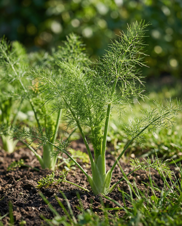 Fennel Doux De Florence (Foeniculum vulgare) – monivuotisen yrttikasvien siemenet SeedsChoicelta