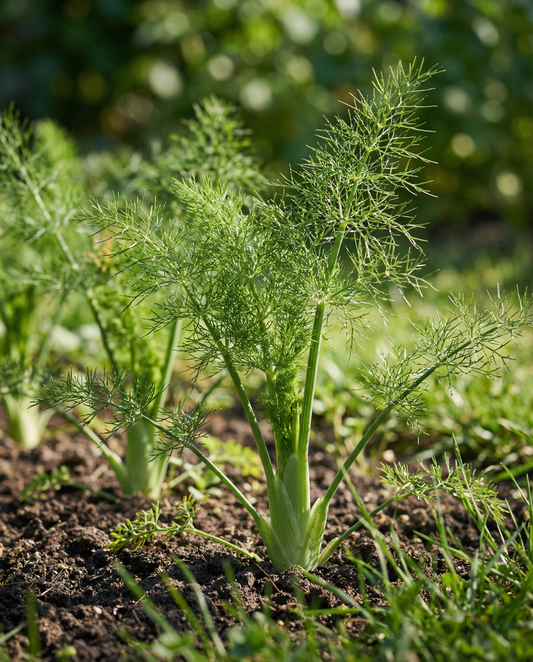 Fennel Doux De Florence (Foeniculum vulgare) – monivuotisen yrttikasvien siemenet SeedsChoicelta