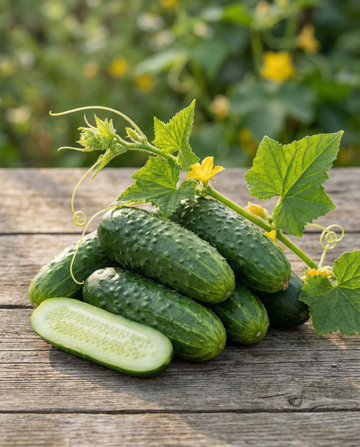 Maustekurkku National Parisian Pickling (Cucumis sativus) – yksivuotiset vihannessiemenet SeedsChoicelta