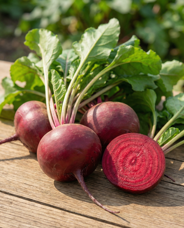 Punajuuren Egyptian Turnip Rooted siemenet (Beta vulgaris) – yksivuotiset vihannessiemenet SeedsChoicelta