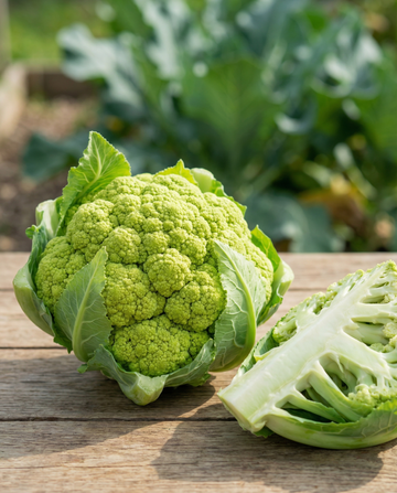 Vihreä kukkakaali White Gold F1 (Brassica oleracea) – yksivuotiset vihannessiemenet SeedsChoicelta