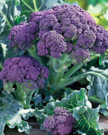 Purple Sprouting Broccoli Summer -siemenet (Brassica oleracea) – yksivuotiset versovat siemenet