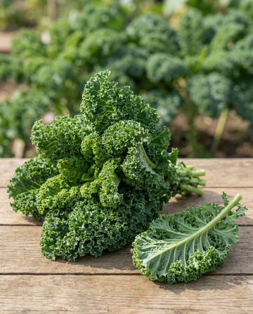 Curly Kale Borecole (Brassica oleracea) – yksivuotiset vihannessiemenet SeedsChoice-kaupasta