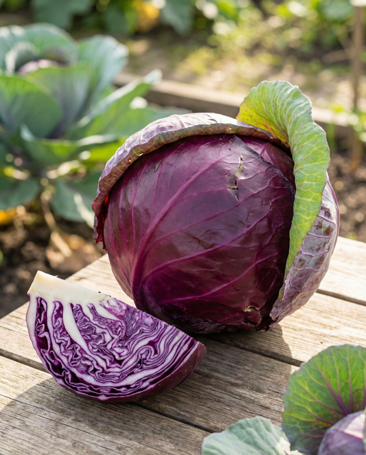 Red Cabbage Langedijker Bewaar 2 (Brassica oleracea) – yksivuotiset vihannessiemenet, SeedsChoice