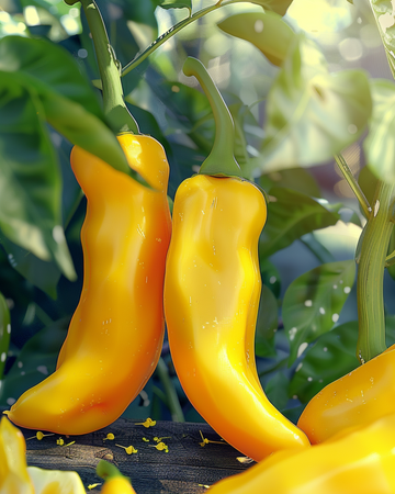 Paprika Palladio F1 keltainen hedelmä siemenet (Capsicum annuum) – yksivuotinen vihannes