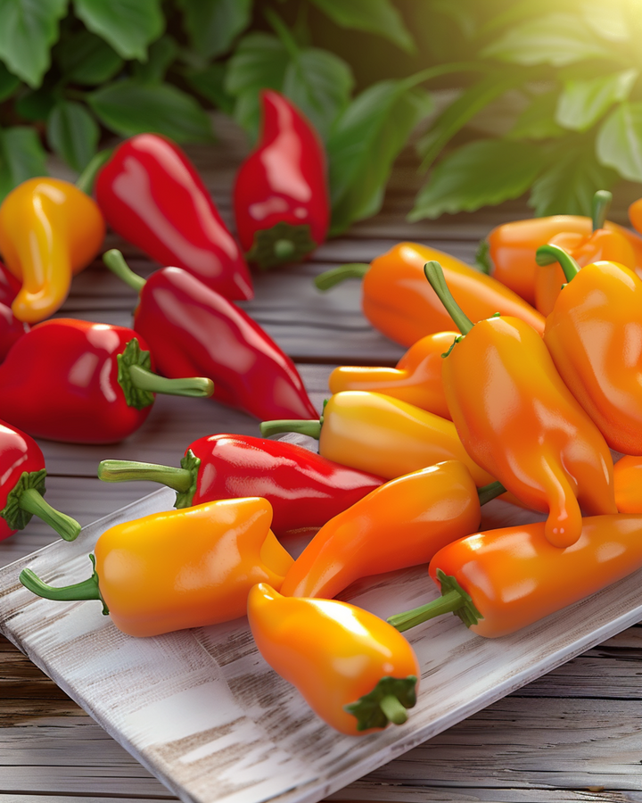 Makea snacking-paprika Mix siemenet (Capsicum annuum) – yksivuotinen vihannes