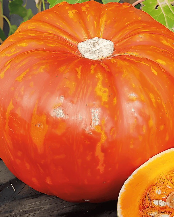 Kurpitsa Rouge Vif D'etampes siemenet (Cucurbita maxima) – yksivuotinen vihannes