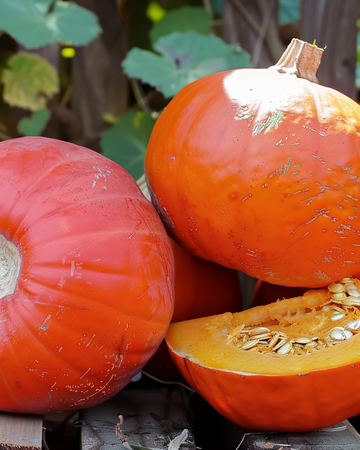 Pumpkin Uchiki Kuri Red seeds (Cucurbita maxima) – annual vegetable