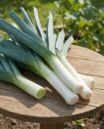 Leek Blue Green Autumn (Allium porrum) – yksivuotisen vihanneksen siemenet SeedsChoicelta