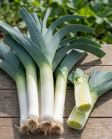 Leek Bluegreen Winter (Allium porrum) – yksivuotisen vihanneksen siemenet SeedsChoicelta