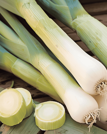 Leek Bluegreen Winter Hiverbleu -siemenet (Allium porrum) – yksivuotinen vihannes