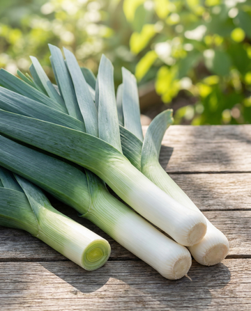 Leek Bluegreen Winter Hiverbleu (Allium porrum) – yksivuotisen vihanneksen siemenet SeedsChoicelta