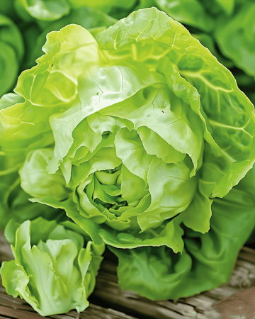 May Queen -salaatin siemenet (Lactuca sativa) – yksivuotinen vihannes