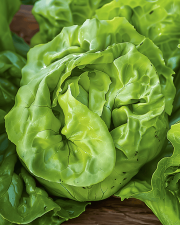 Keräsalaatti Rhénania -siemenet (Lactuca sativa) – yksivuotinen vihannes