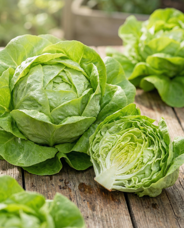 Keräsalaatti Rhénania (Lactuca sativa) – yksivuotiset vihannessiemenet SeedsChoicelta