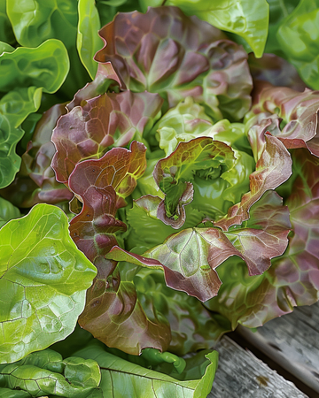 Salaatti Merveille Des Quatre Saisons siemenet (Lactuca sativa) – yksivuotinen vihannes